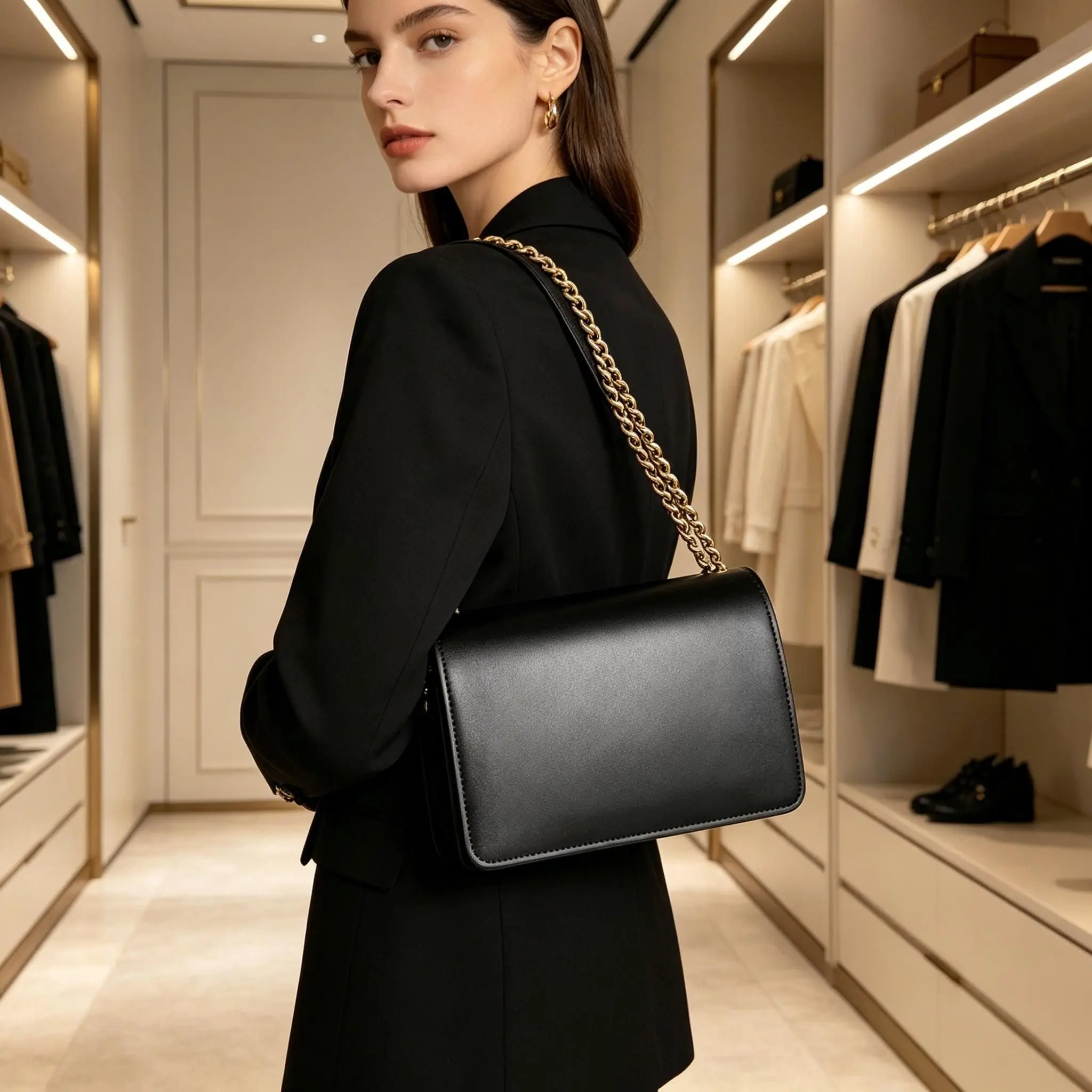 

New Genuine Leather Embossed Underarm Bag, Textured Shoulder Crossbody Purse, Versatile Everyday Handbag Design bag