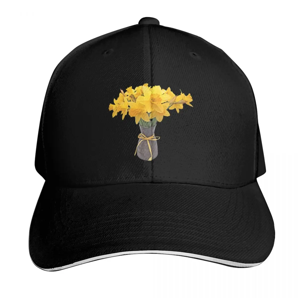 

Daffs in a Vase Baseball Cap Streetwear hats on offer Trucker Hat designer cap Hats For Men Women's