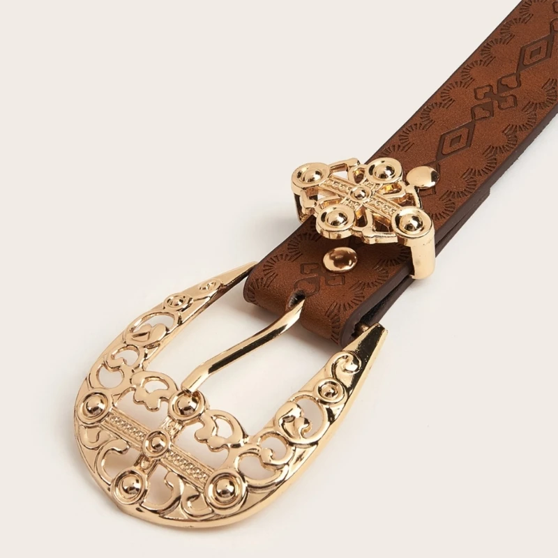 Medieval Teens Waist Belt Adjustable Buckle Waist Straps for Dress Shirt image 4