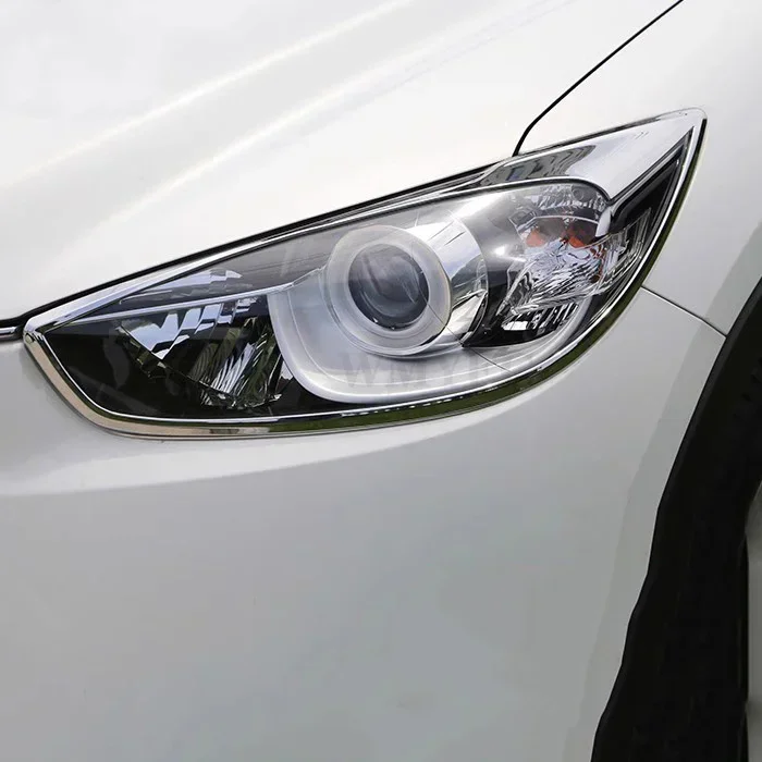 Mazda CX-5 CX5 2013 2014 2015 2016 IÇIN FIT KROM ÖN FAR + ARKA ARKA LAMBA IŞIK KAPAĞI TRIM AKSESUARLARI