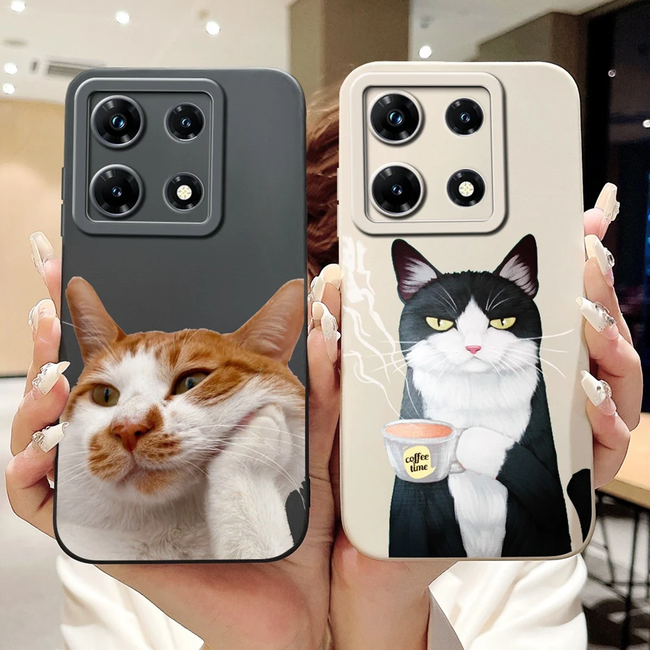 حافظة فاخرة من البولي يورثين الحراري الناعم لـ infinix note 30 pro ، 30 ، 30 ، 30 ، 30 ، 30 ، 30 ، 30 ، علبة ، مطلية بالحلوى