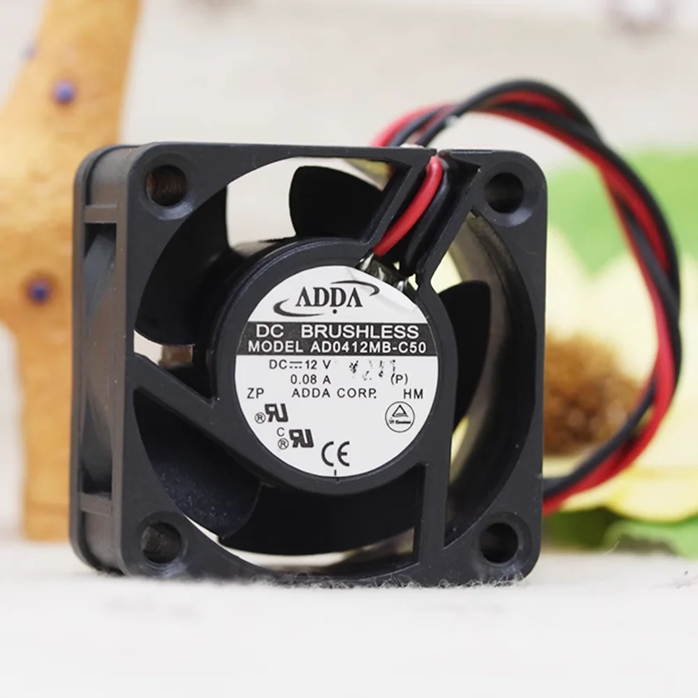 

for Adda AD0412MB-C50 4cm cooling fan 40MM Cooler 40*40*20mm DC12V 0.08A