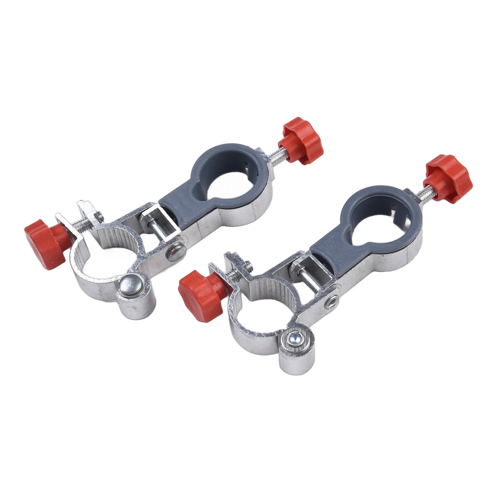 Aluminum Clip On Mount For Umbrella 2 Pcs For Garden Chair Parasol Support On Outdoor Patio Balcony Deck Applications