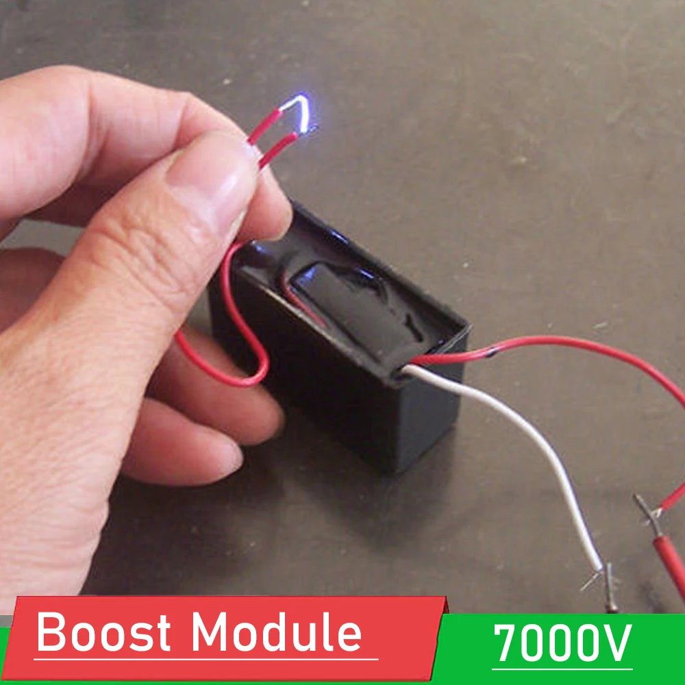 DC-DC 3V do 7KV 7000V zwiększyć moduł zasilania wzmacniacz Generator wysokiego napięcia łuku dla elektryczna packa na komary