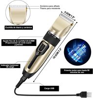 Professional Hair Trimmer, All-in-1 Body Hair Trimmer, Cordless Precision Trimmer, 90 Minutes Ultrasonic Sharp Blade for Men, Ki