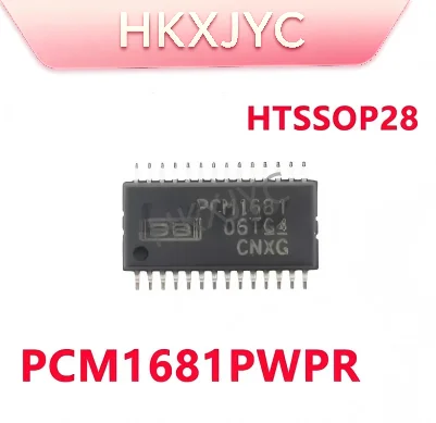 5-10/PCS New PCM1681PWPR PCM1681 HTSSOP28 Audio digital-to-analog converter chip In Stock
