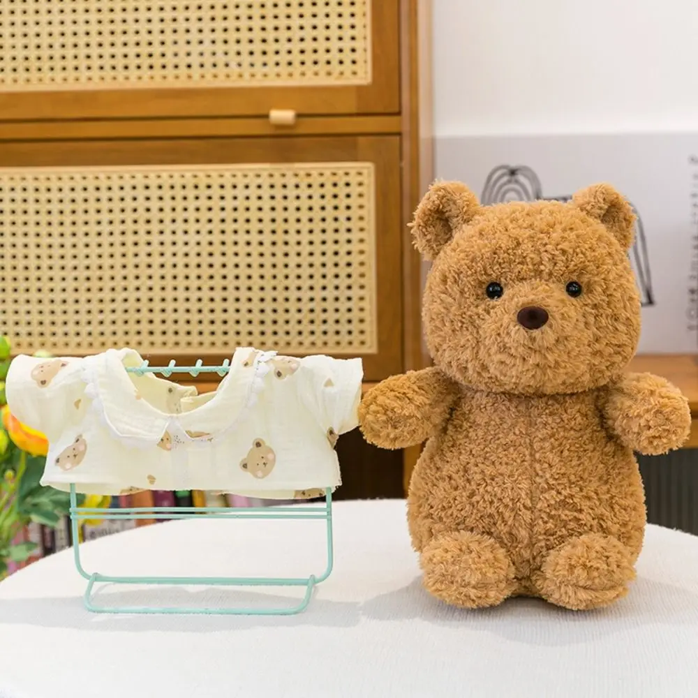 

Sitting Animal Bear Plush Toy Wearing Shirts Collection Little rabbit Stuffed Doll 24cm Little pig Animal Plush Doll Boys Girls