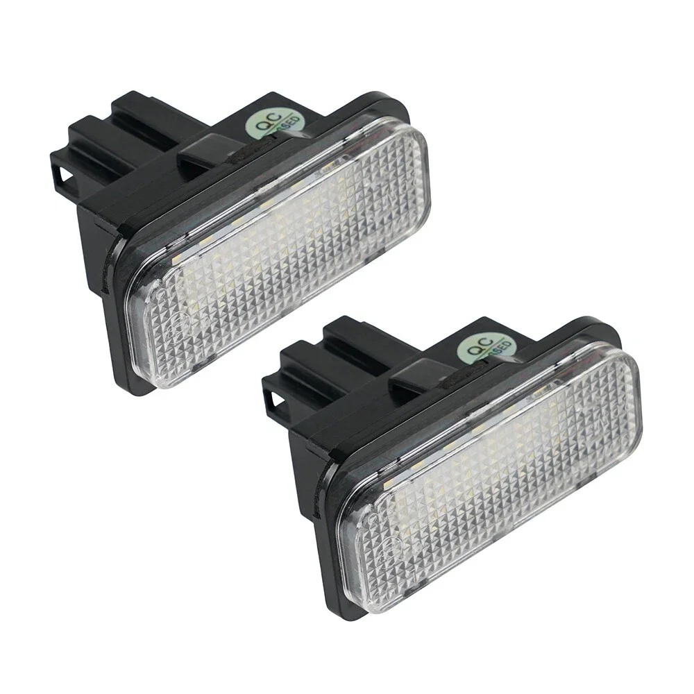 2 قطعة LED رقم الترخيص لوحة ضوء لبنز S203 W211 S211 W219 C219 R171 C E الفئة A2038200256 ترخيص مصباح لوحة ضوء أجزاء