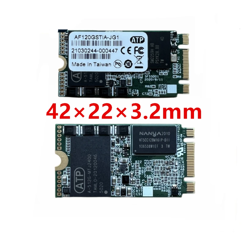 ATP SSD AF120GSTIA Industrial-grade ssd 120G ssd sata3 2242 Volume TLC Particle independent cache