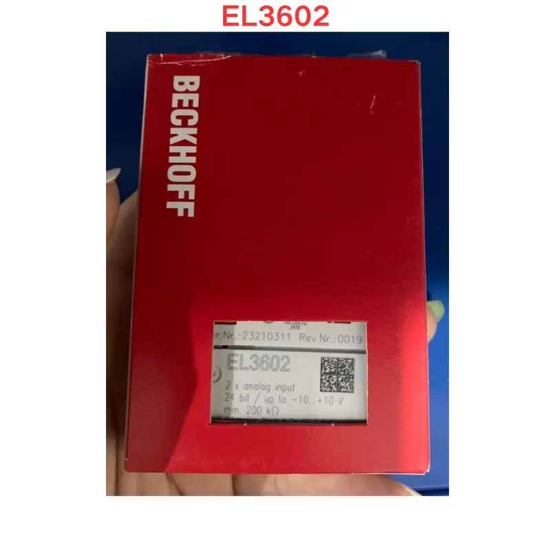 

New Beckhoff module EL3602