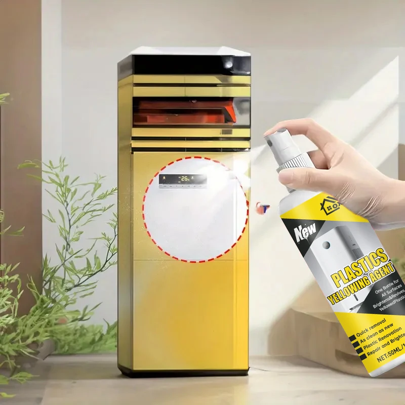 مزيل اصفرار بلاستيكي متعدد الوظائف وكيل إصلاح مكيف الهواء - مناسب لوحدات التيار المتردد والأثاث والسيارة #3