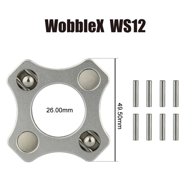 Mellow 1PCS Custom NF WobbleX WS8 / WS12 / WS16 Coupling For