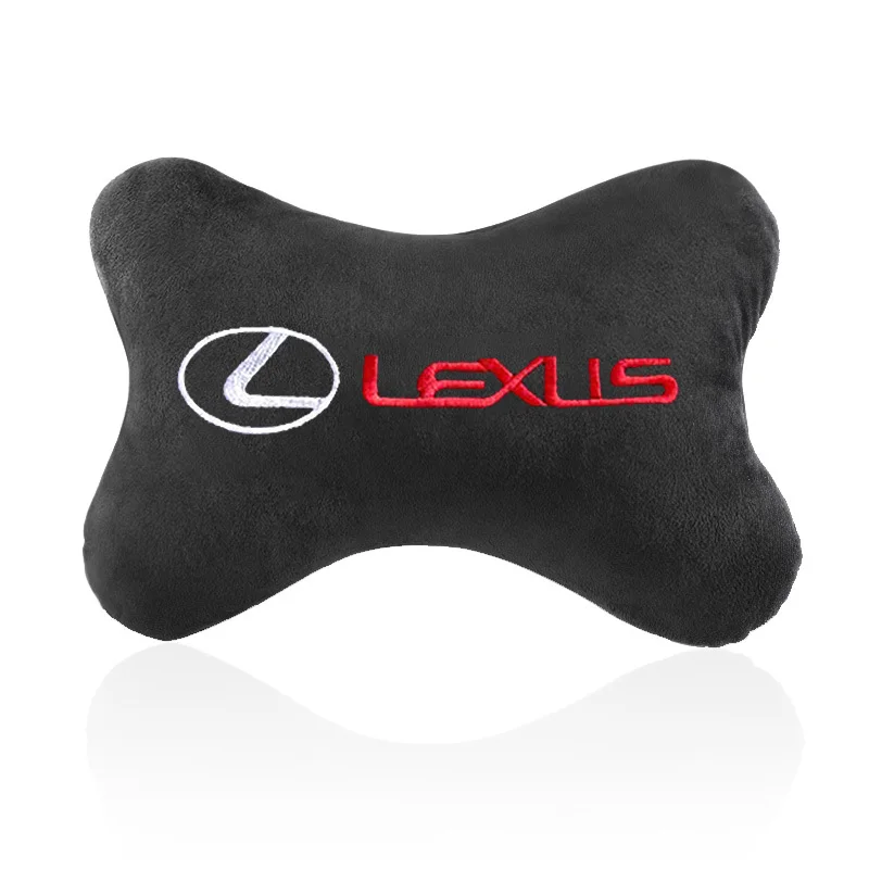 For Lexus Fsport GX470 RX330 IS250 LX570 LX600 Ct200h RX350 ES350 Car Seat Neck Pillow Lumbar Back Support Auto Headrest Cushion