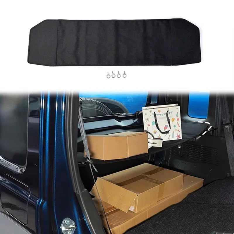 Super Sale Rear Trunk Curtain Cover Storage Bag Net Organizer for Suzuki Jimny