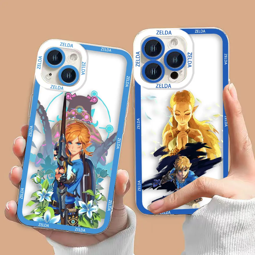Прозрачный чехол L-Legend of Z-Zeldas для телефона Xiaomi POCO X7 X6 X5 X4 X3 NFC GT F3 F5 M4 M3 11 11T PRO LITE NE 4G 5G Силиконовый чехол