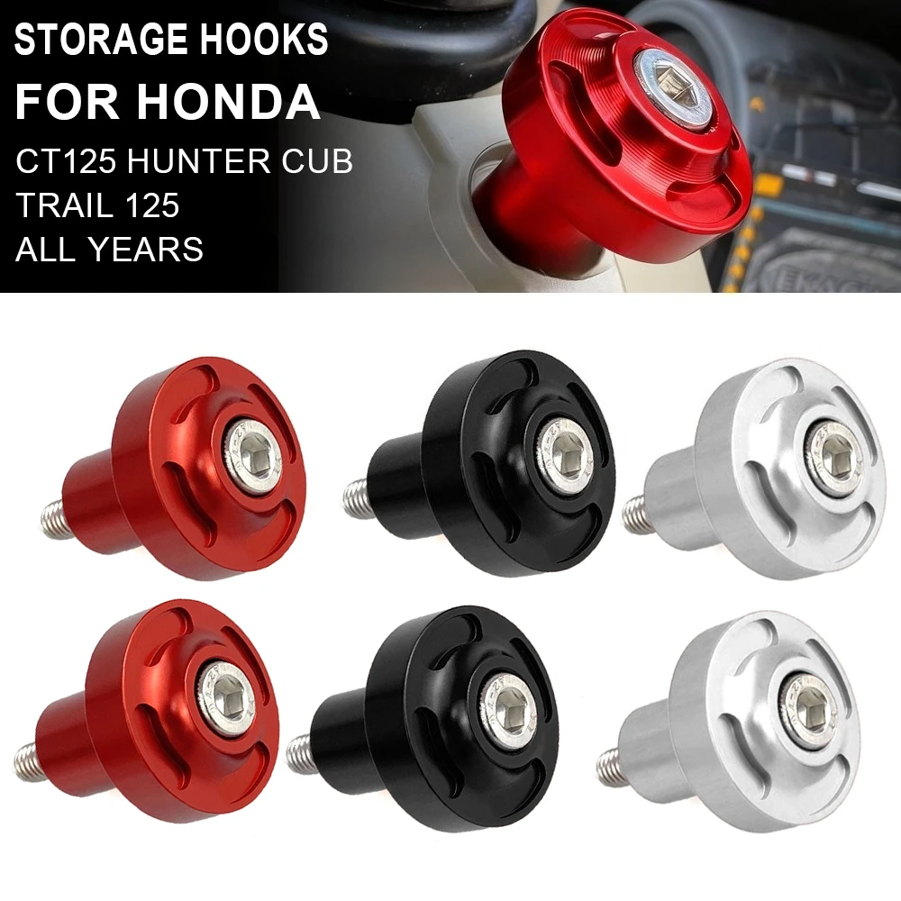 ct125 Trail125 Motorcycle Storage Hooks Hanger Holder FOR HONDA CT125 CT 125 HUNTER CUB Trail 125 2BJ-JA55 8BJ-JA65 All Years