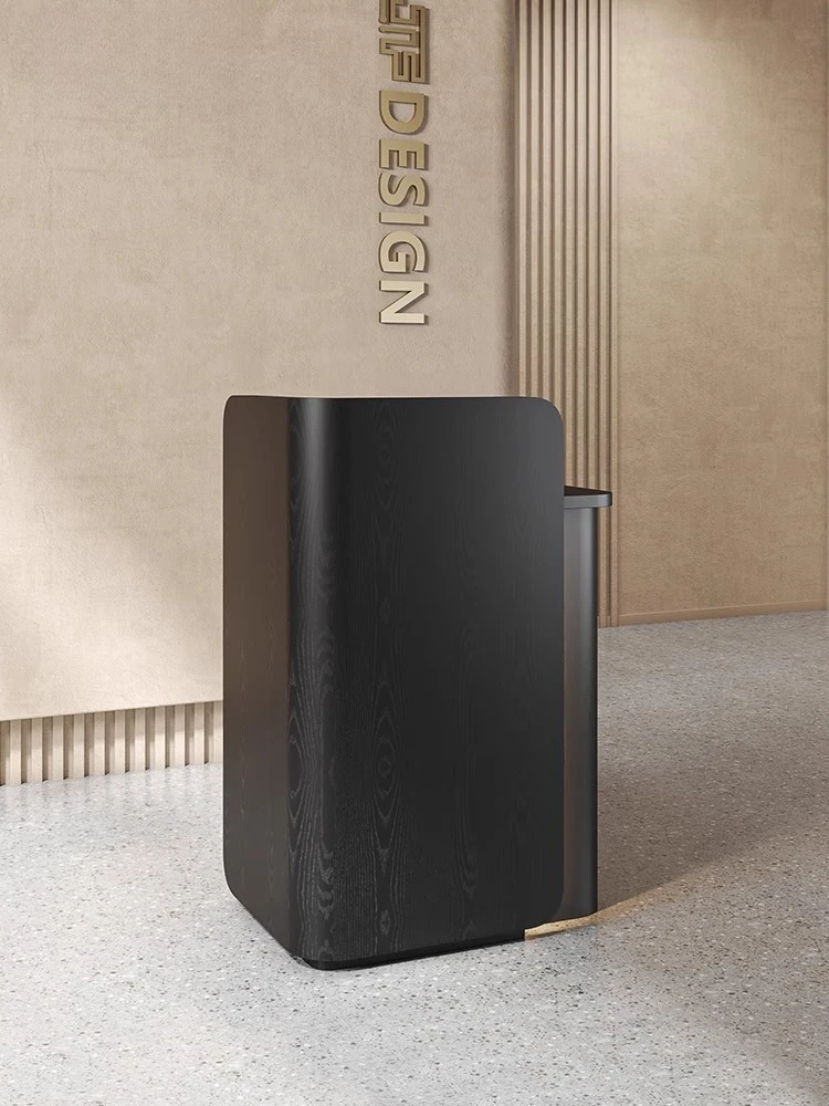 Square shopping mall restaurant welcome desk beauty salon information desk store checkout page black small front desk reception