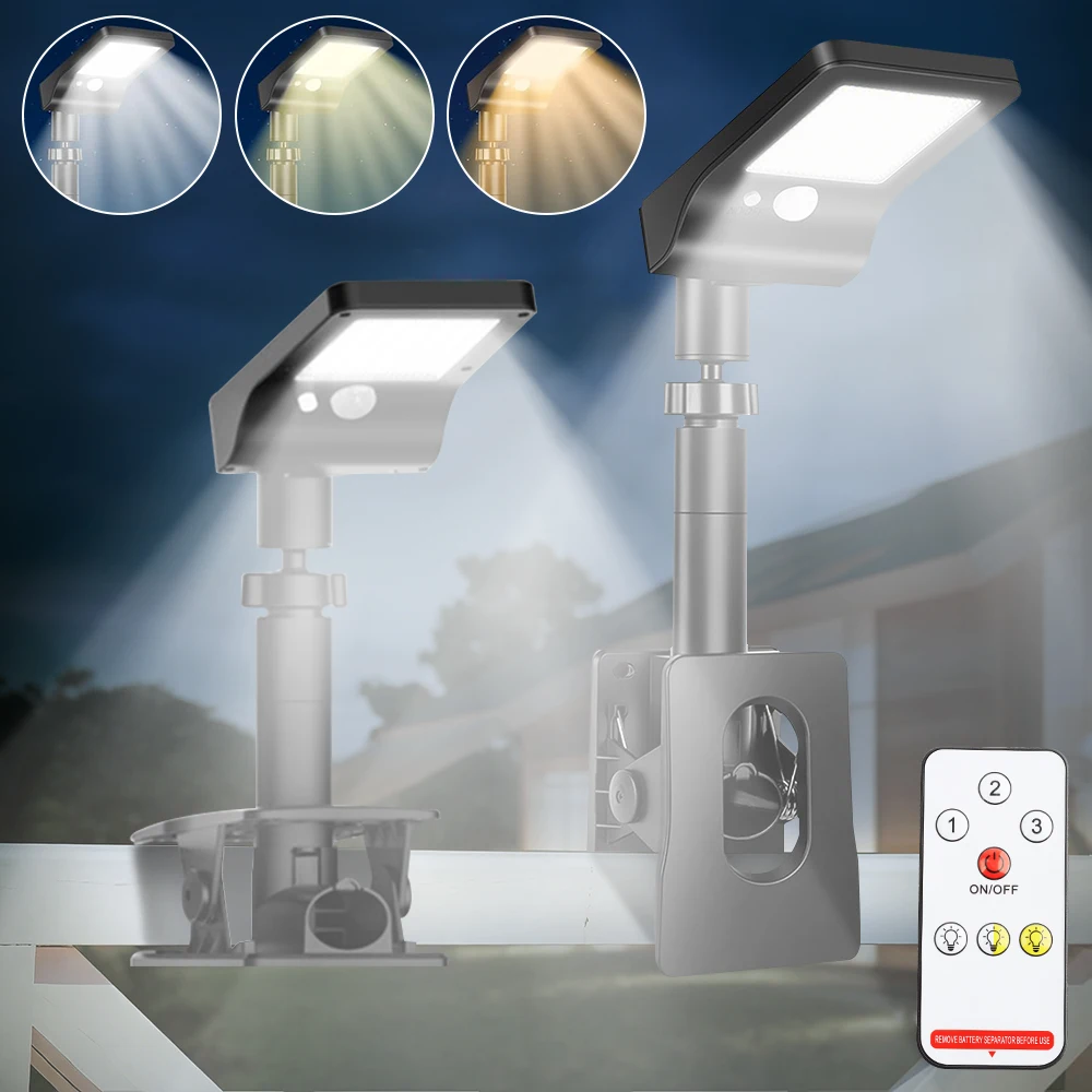 Solar Motion Sensor Outdoor Lights Set