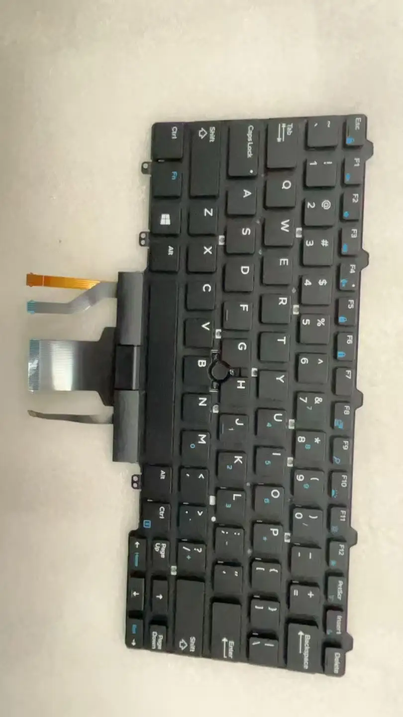 US Laptop Keyboard For Dell Latitude 5480 5490 E5450 E5470 E7450 E7470 0D19TR PK1313D4B05 PK1313D4B00 SN7230BL Backlit view 4