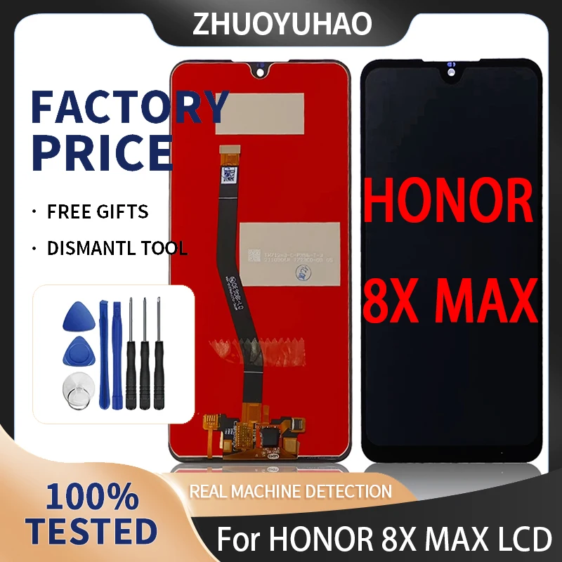 7.12\'\' LCD Display For HONOR 8X MAX LCD Replacement Display Touch Screen For HONOR 8XMAX ENJOY MAX LCD Screen Digitizer Assembly