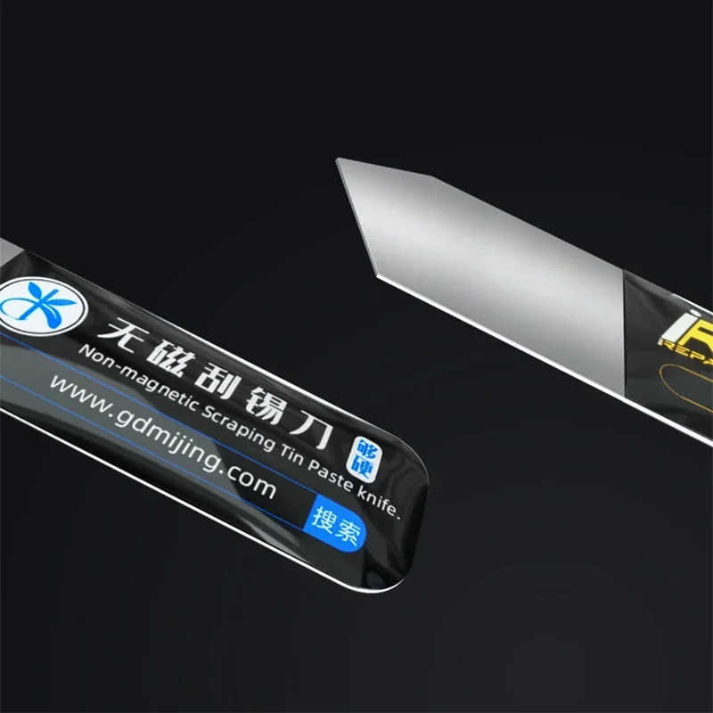 Coltello per pasta di latta MIJING GX01 GX02 coltello per pasta di latta raschiante Non magnetico lama in gomma per strumenti di riparazione mobili