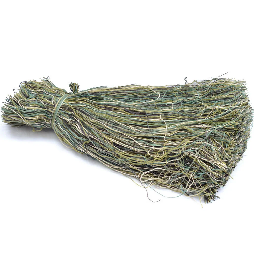 Yarns Camouflage DIY Decorate Ghillie Suit Outdoor CS Field Hunting Shooting Paintball Jungle Desert Combat Tactical Kit 1 Bag