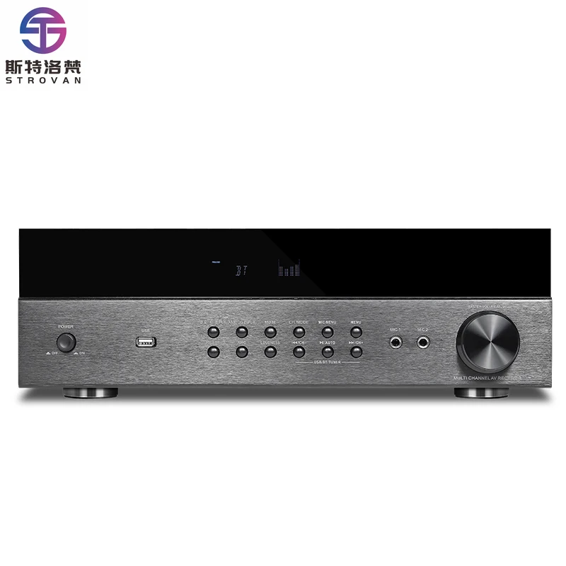 

7.1CH High Power Stereo HD Audio Amplifier AV-6136HD
