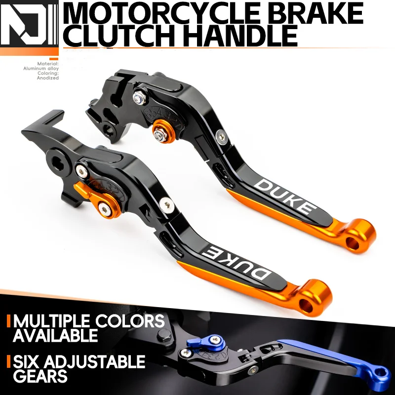 

For DUKE 390/250/200/125 Duke390 2010-2024 2023 duke Motorcycle Accessories Brake Lever Clutch Lever Set Folding Handle Levers