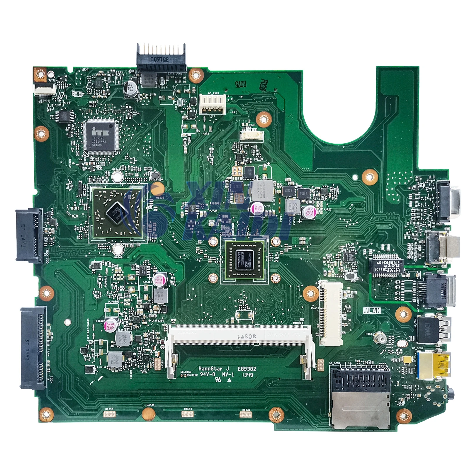 ASUS K45U A45U 노트북 마더보드 X45U 통합 메인보드 E2-1800 E-450 정상 작동 X45 100% 테스트됨 OK