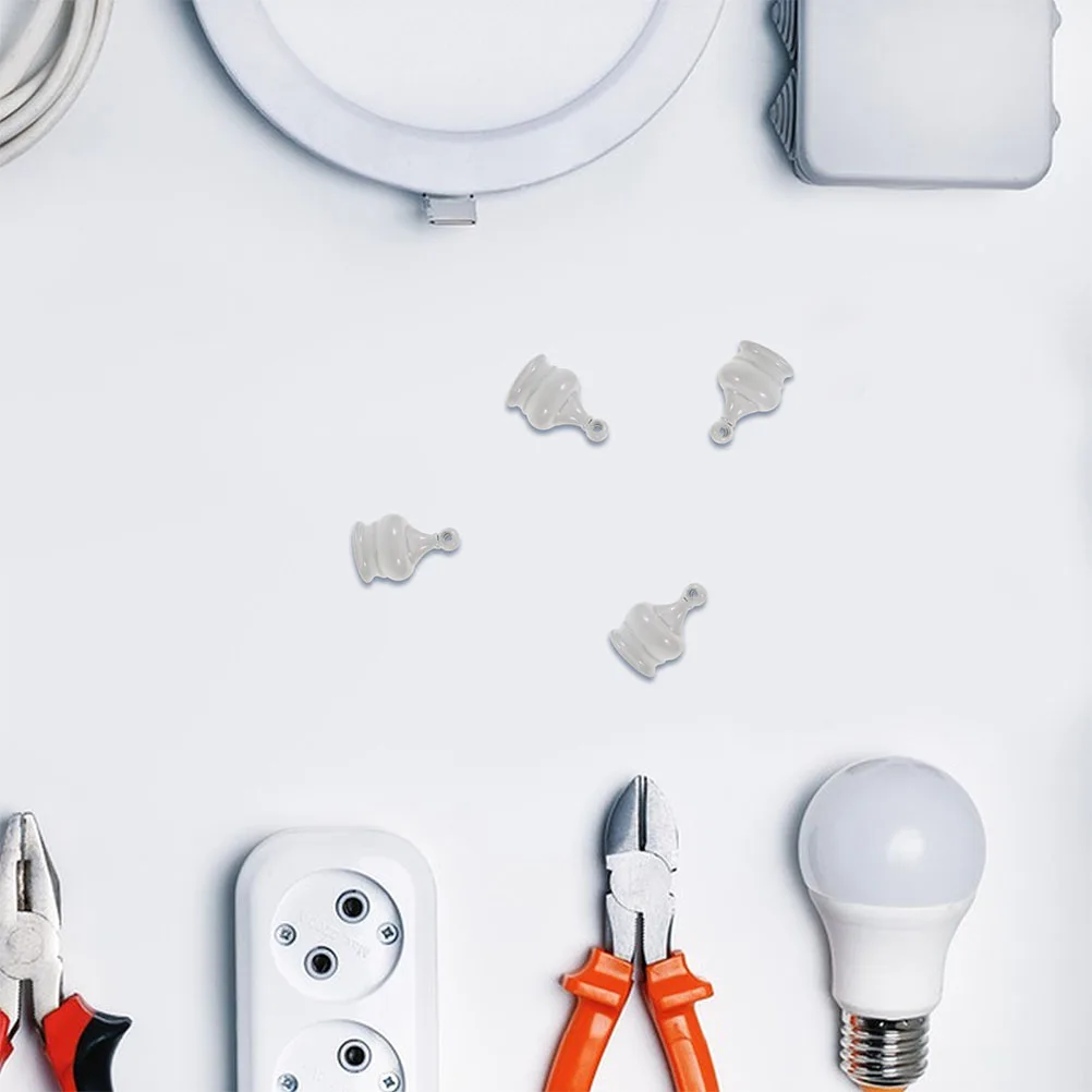 

12Pcs Lamp Finial Cap Knob M10x1 Threaded Decorative Nut for Shade Fixtures Chandelier Lighting Home Decor Replacement Finials