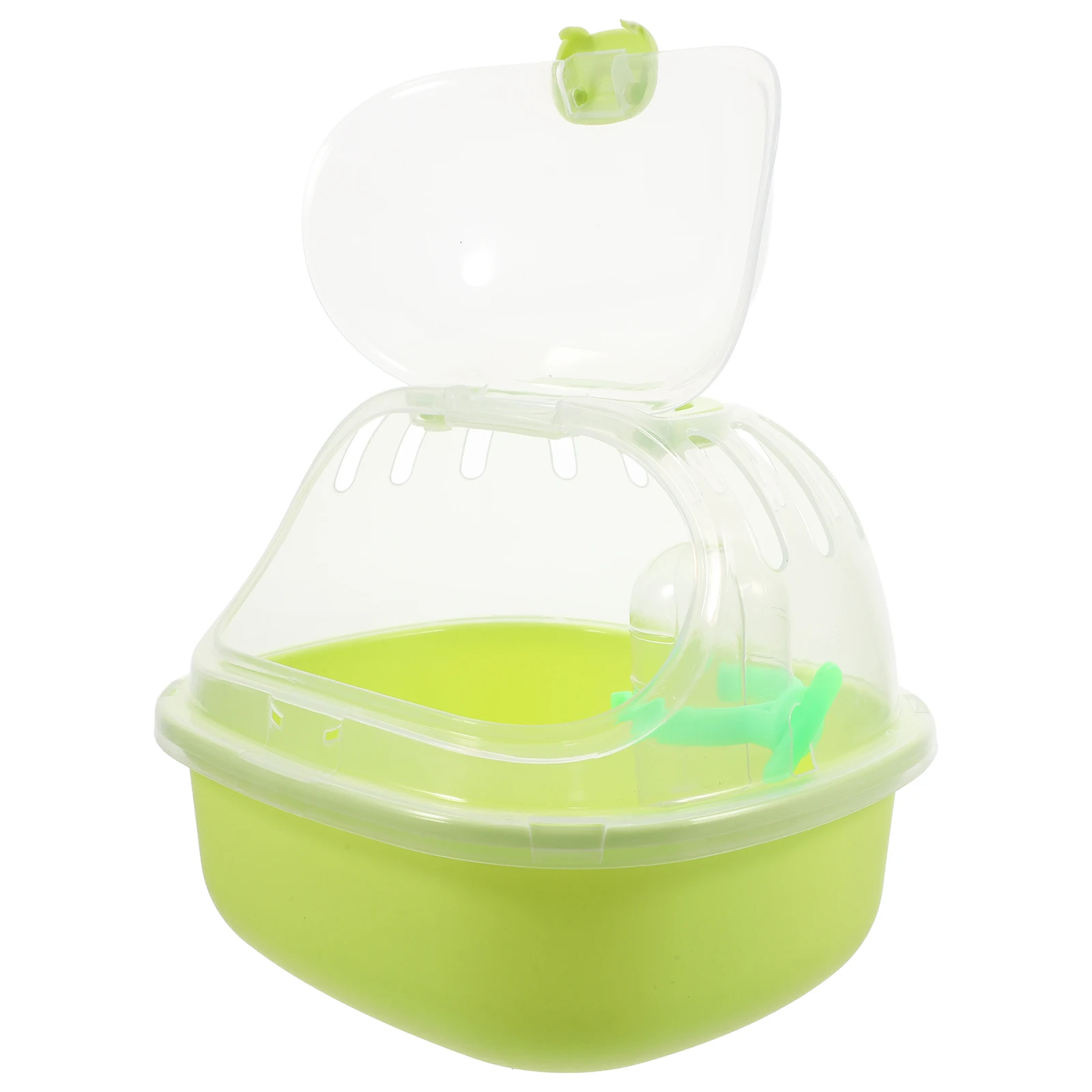 

Portable Hamster Travel Container Clear Design Small Animal Outdoor Carrier Cages Comfortable Secure View
