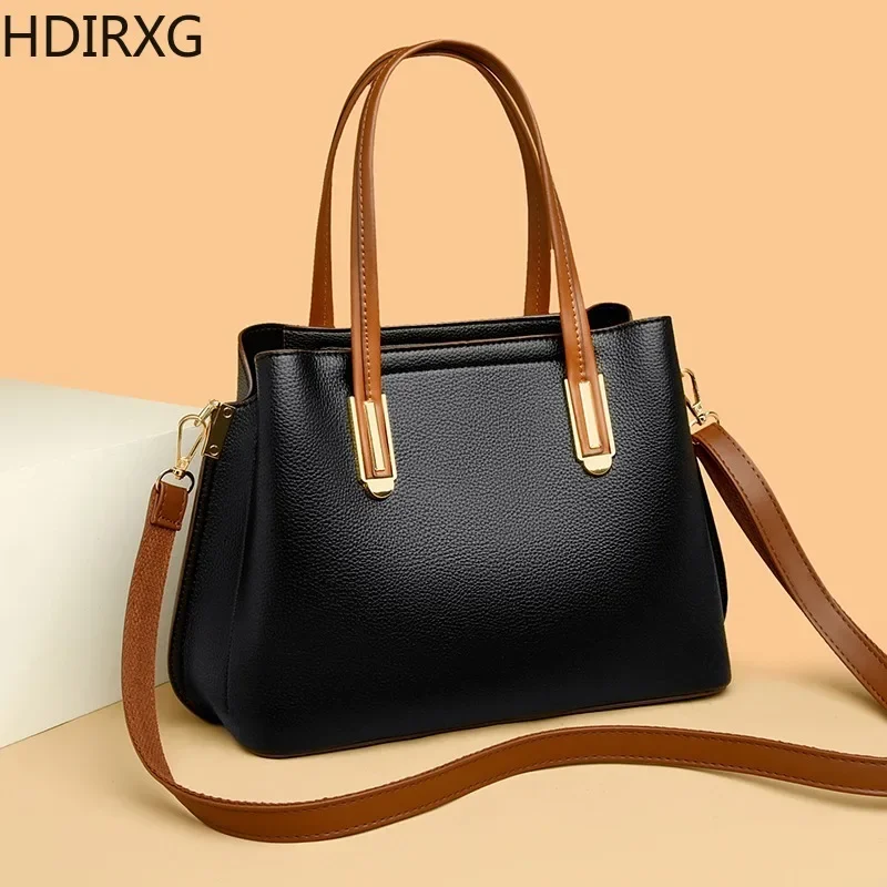 New Arrival Handbag Simple Women's Casual Handbag Shoulder Bag Messenger Crossbody Delicacy Woman Bags Solid Color High Quality