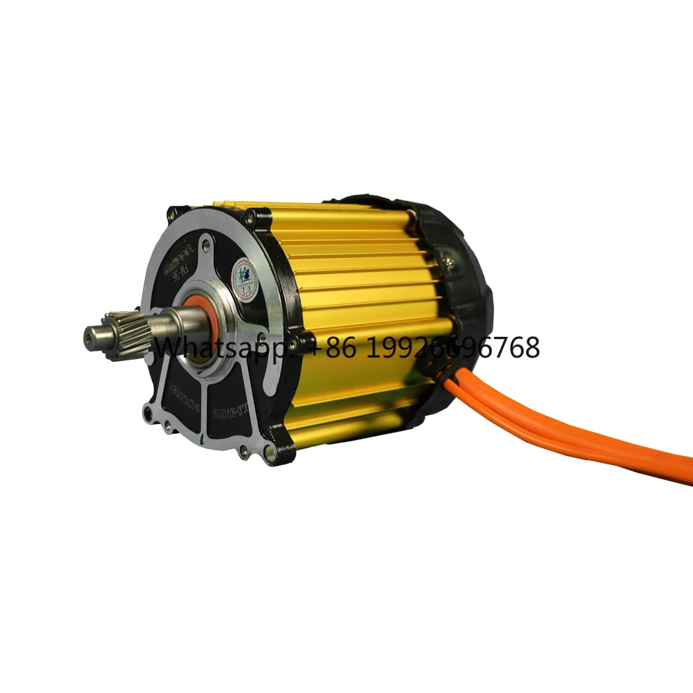 

Factory Brushless Electric Pmsm Motor 48V 60V 72V 1500W Motor Bldc Gold Motor