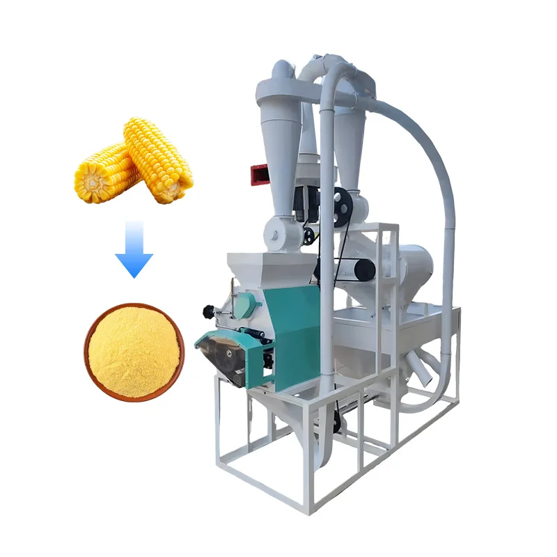 10 Ton Per Day Complete Wheat Flour Milling Plant Full Automatic Wheat Flour Production Line