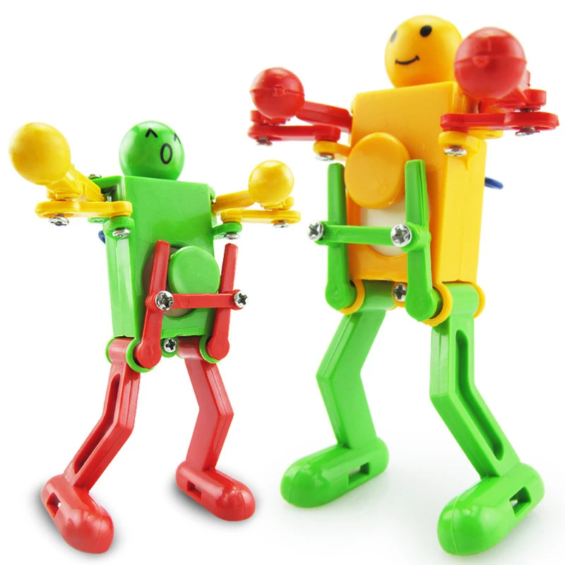 Jouet mécanique Vintage pour bébé, Robot qui danse, sur la chaîne, cul torsadé, Puzzle de développement, cadeaux, 1 pièce