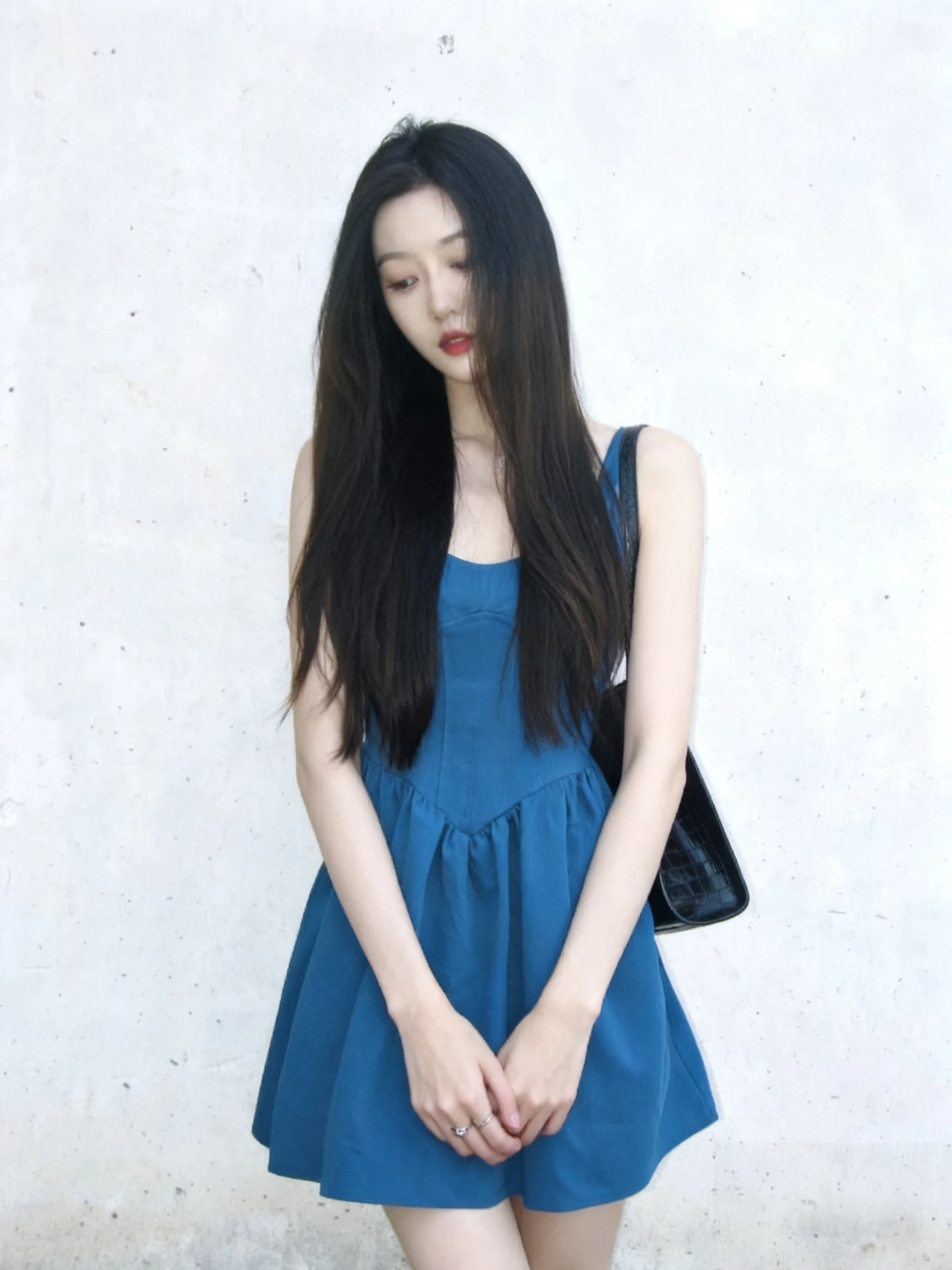 เดรสแขนกุดผู้หญิงลายดอกกุหลาบสไตล์สปริงถักโครเชต์ทรงฟูเอวเอ็มไพร์สำหรับปิกนิกสไตล์โมริเกิร์ลลายป่าสไตล์คอทเทจคอร์