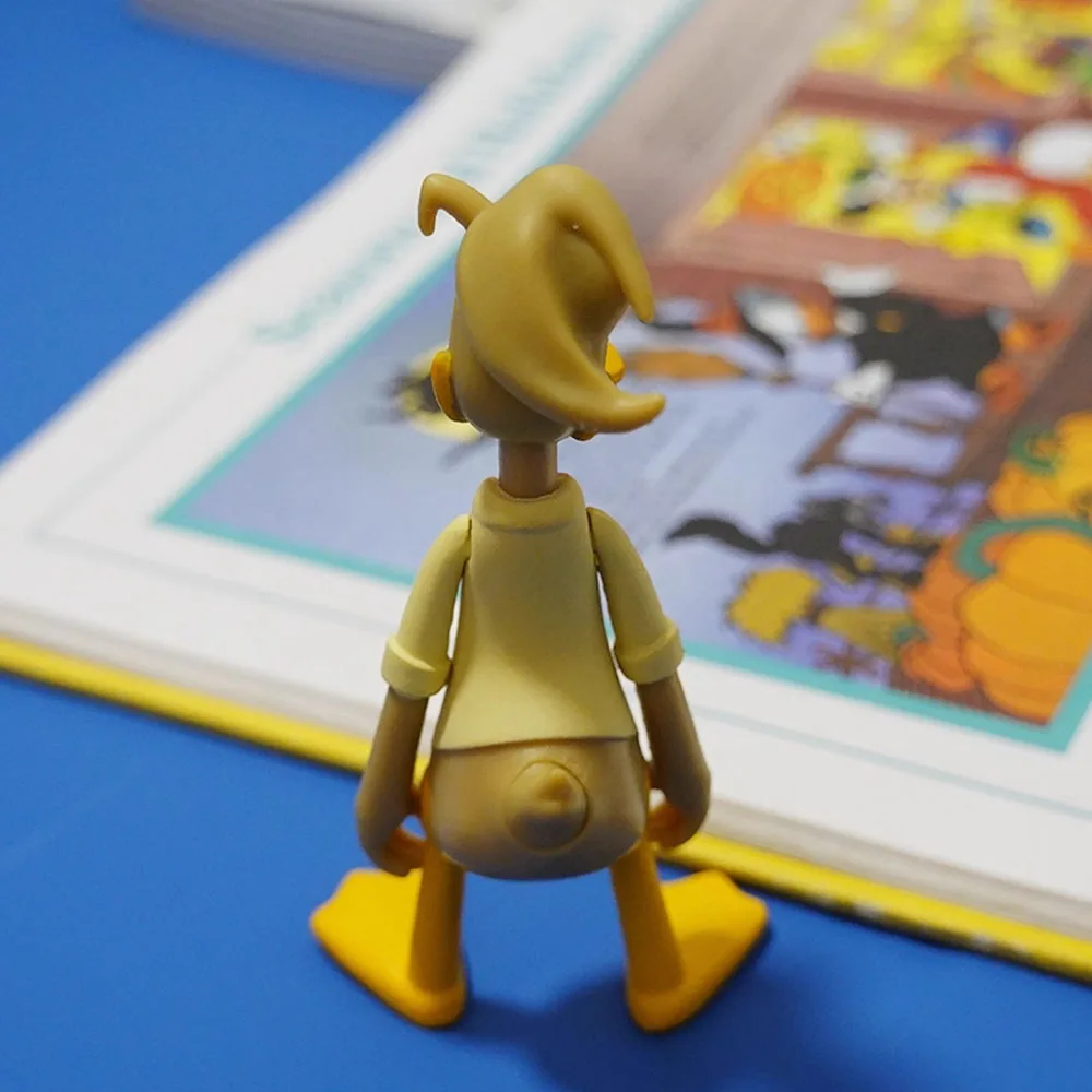 ديزني داك حكايات ويبي ولوي عمل أرقام دونالد داك لطيف 8 سنتيمتر ديزني DuckTales فينتون أنيمي الشكل اللعب ديكور الدمى الهدايا #6