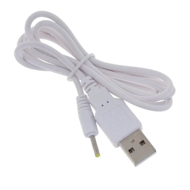 Câble d'alimentation électrique Universal 5V USB vers 2,5x0,7 mm Câble d'alimentation Calan d'alimentation Câble Matériaux