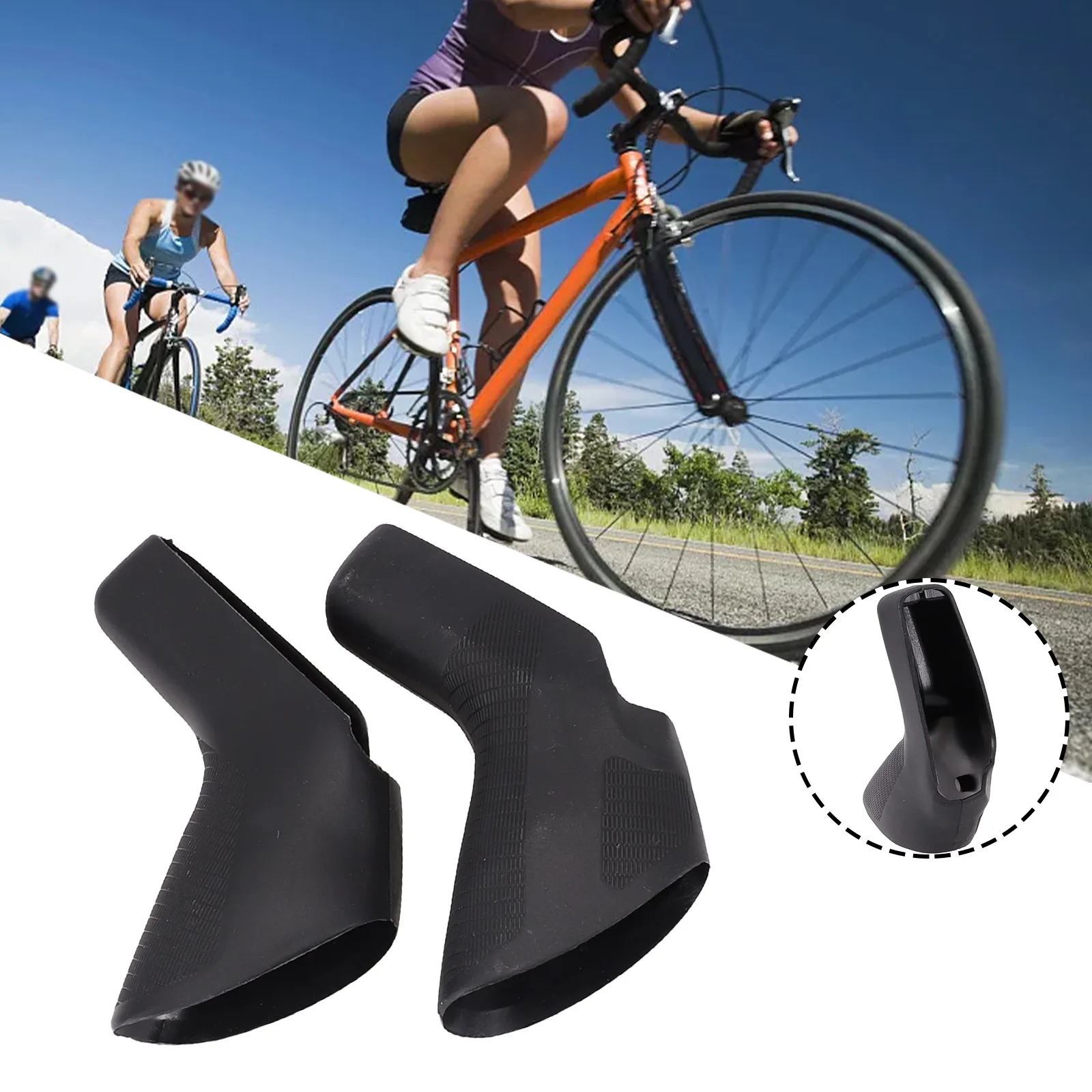 Cycling Parts Gear Shift Covers 61 Grams Bicycle Components SR AM Apex/Rival/Force/RED Strong Toughness 1 Pair High Quality