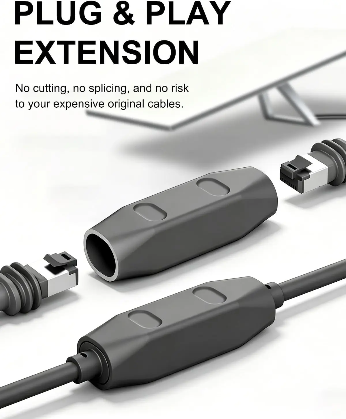 For Starlink Gen 3 Cable RJ45 Coupler Waterproof Connector Extension for Starlink Mini Ethernet Adapter Accessories Plug & Play