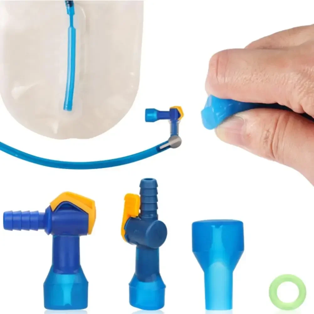 Zamiennik zaworu uderzeniowego do ustnika moczowego dla aktywnego stylu życia 1 Niebieski zestaw zamienny zaworu uderzeniowego do rurki wodnej Torba rowerowa