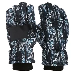 Infant Winter Gloves Camouflage Gloves Warm Outdoor Skating Ski Girls Winter Size M/L Snow Snowboarding Boys 5 Year Old Gloves