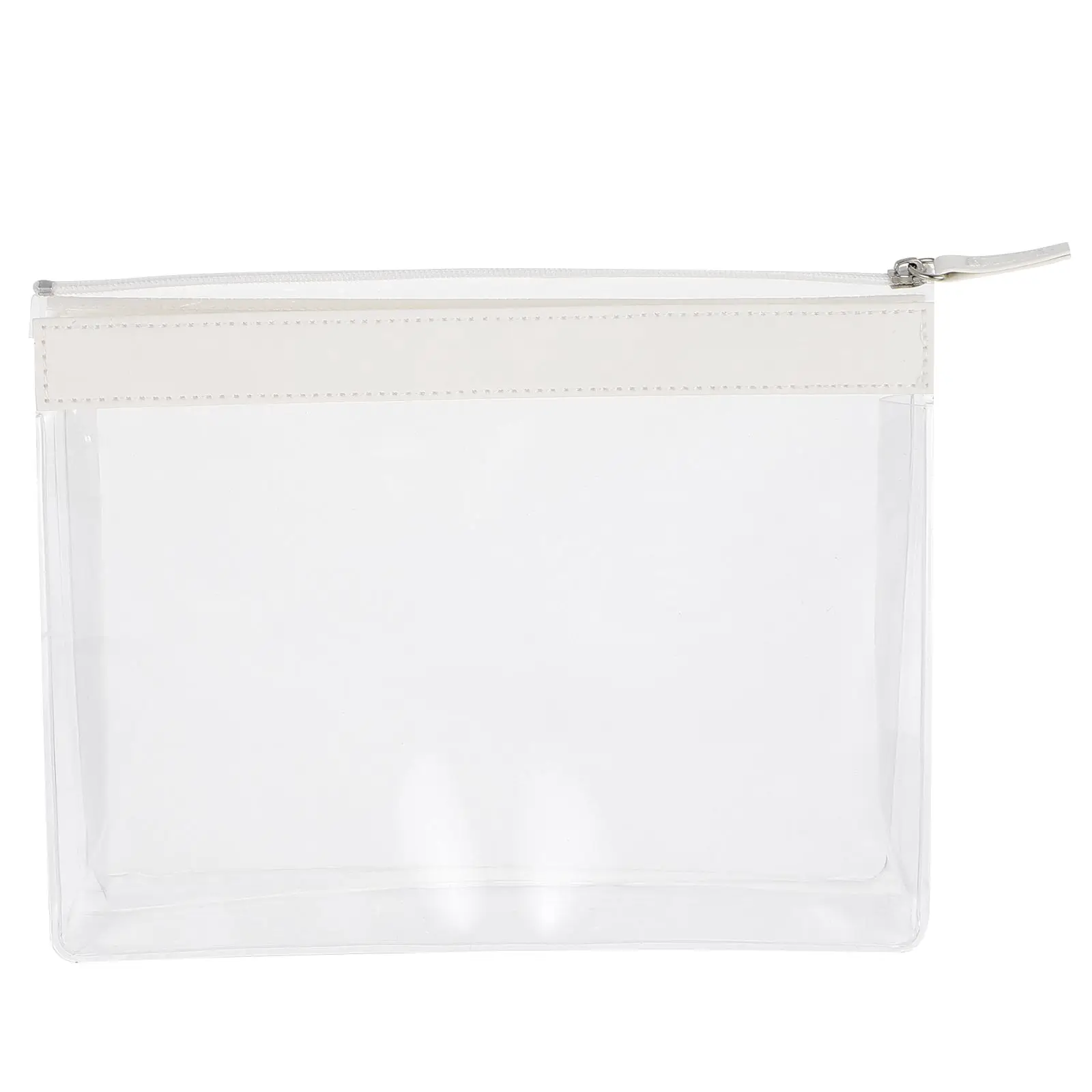 

Waterproof Zipper Bag Plastic Transparent Wash Toiletries Storage Travel Baby Bag Makeup Brush Organizer
