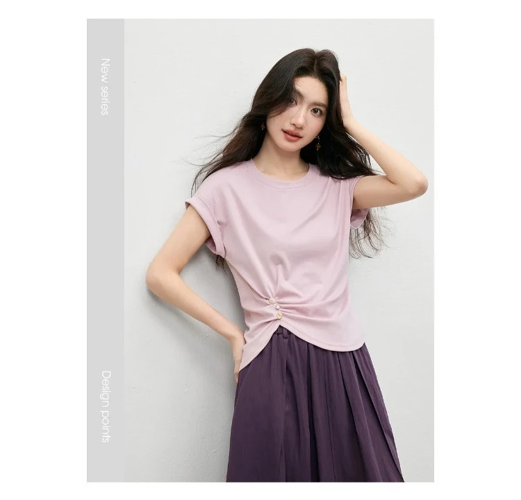 SENTUBILA Damen 2-teiliges Outfit 2026 Sommeranzug Damen Lässiges Ärmelloses Oberteil mit Elastischem Bund A-Linien-Rock Set 162ZF6133 – Detail 9