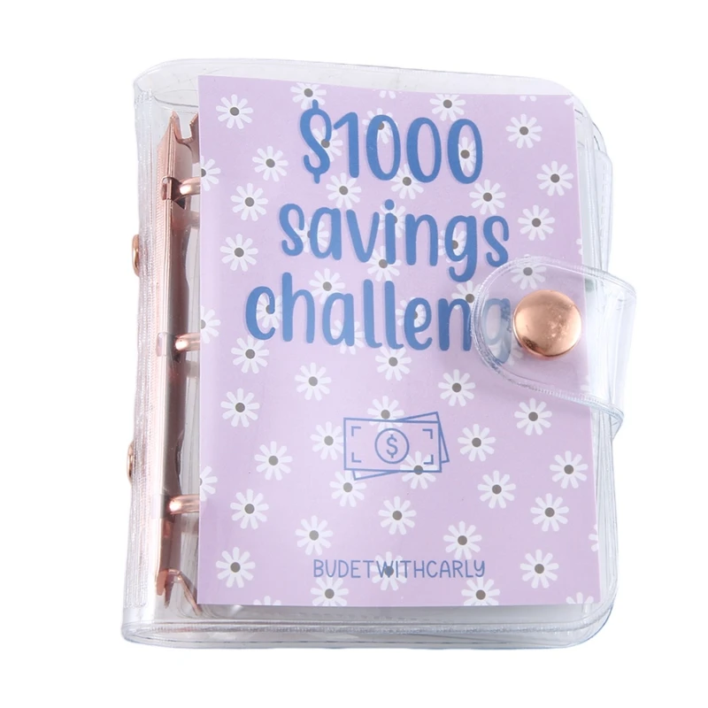 1 PCS Saving Challenge Binder Budget Planner Savings Challenge 1000 Savings Challenges New Budget Book Binder