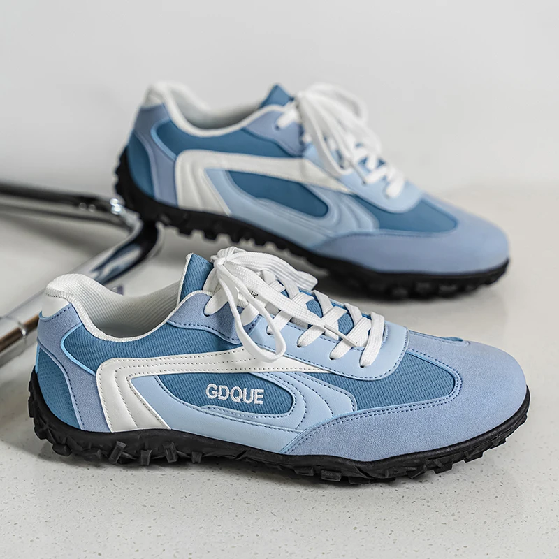 

Trendy Blue Men's Sneakers Comfortable Breathable Sports Shoes For Men Trainers Outdoor Non-slip Casual Sneakers Man Big Size 46