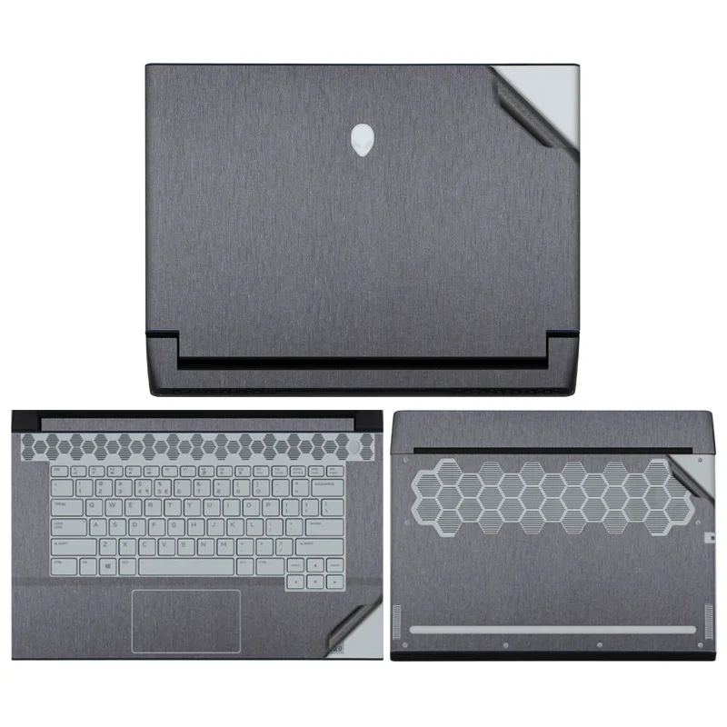 Customize Vinyl Stickers for 2023 Alienware M16 R1/M18 R1/X16 R1/M14 R2 Anti-fingerprint PVC Stickers NoteBook Shell Skin