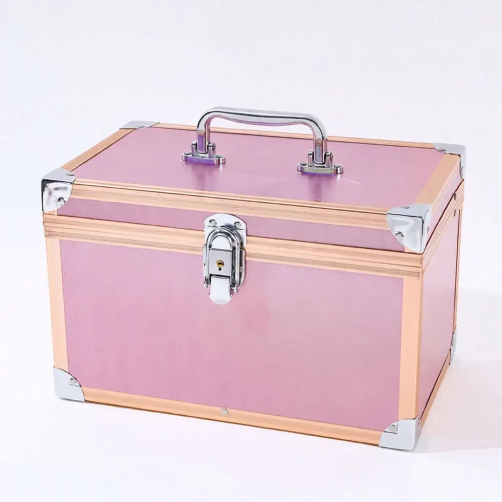 Handheld Multi Purpose Tool Box Cosmetic Storage Organizer Case For Professional Beauty Salon Manicure Equipment