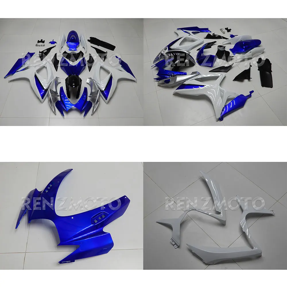 Motorcycle Set For Suzuki GSX-R600 R750 2006-2007 K6 Body Kit Fairing Plastic Guard Plate Accessories Shell Full Fairing Kits