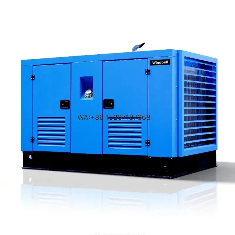 Wmwmnu for Hot Sale 8 Bar 185 cfm 385 cfm Stationary Screw Air Compressor for Deep Well Drilling